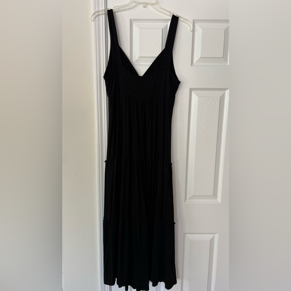 Karen Kane Black Tiered Maxi Dress - Size 3X